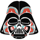 Illustration for article titled Iconic iStar Wars/i characters, re-imagined in striking Northwest Coast Art